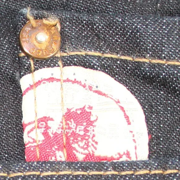 Parasuco Denim Legend Dark Indigo Blue Jeans Size 13 (Ultra-Tall) - Picture 11 of 12